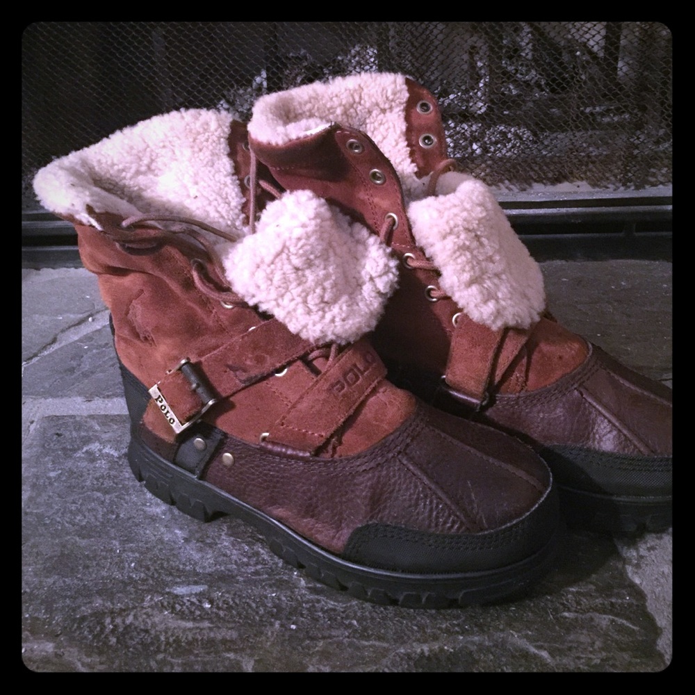 Polo Ralph Lauren shearling lined boot - Picture 5 of 8